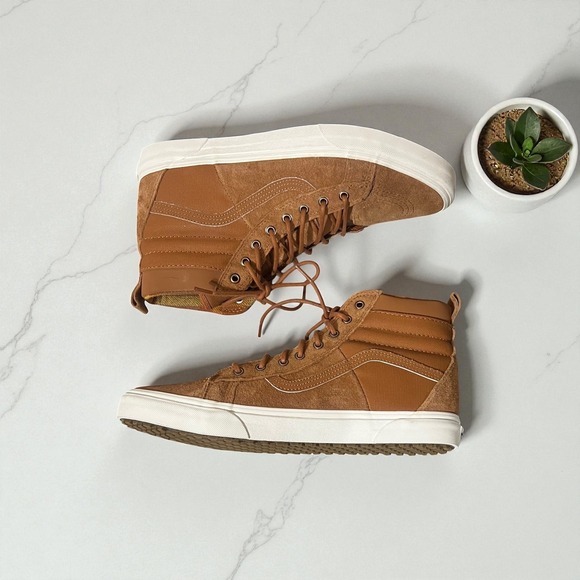 Vans Sk8 Hi MTE 20 Leather Suede Waterproof Winter Boots Mens 13 - Picture 8 of 10